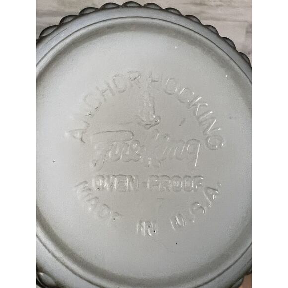 3 Vtg. Fire King Anchor Hocking Avocado Green Coffee Mug Vintage Stackable Cups - Picture 3 of 6